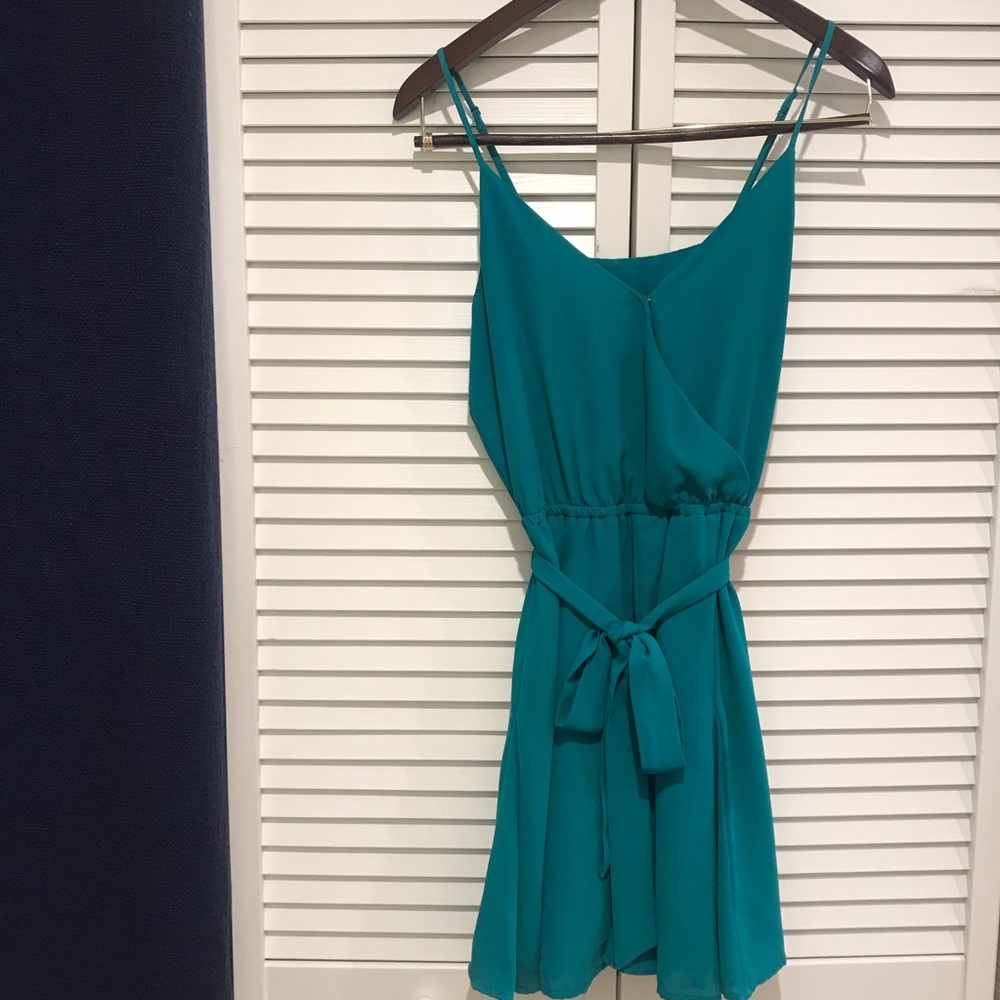 Forever 21 teal mini dress, size S